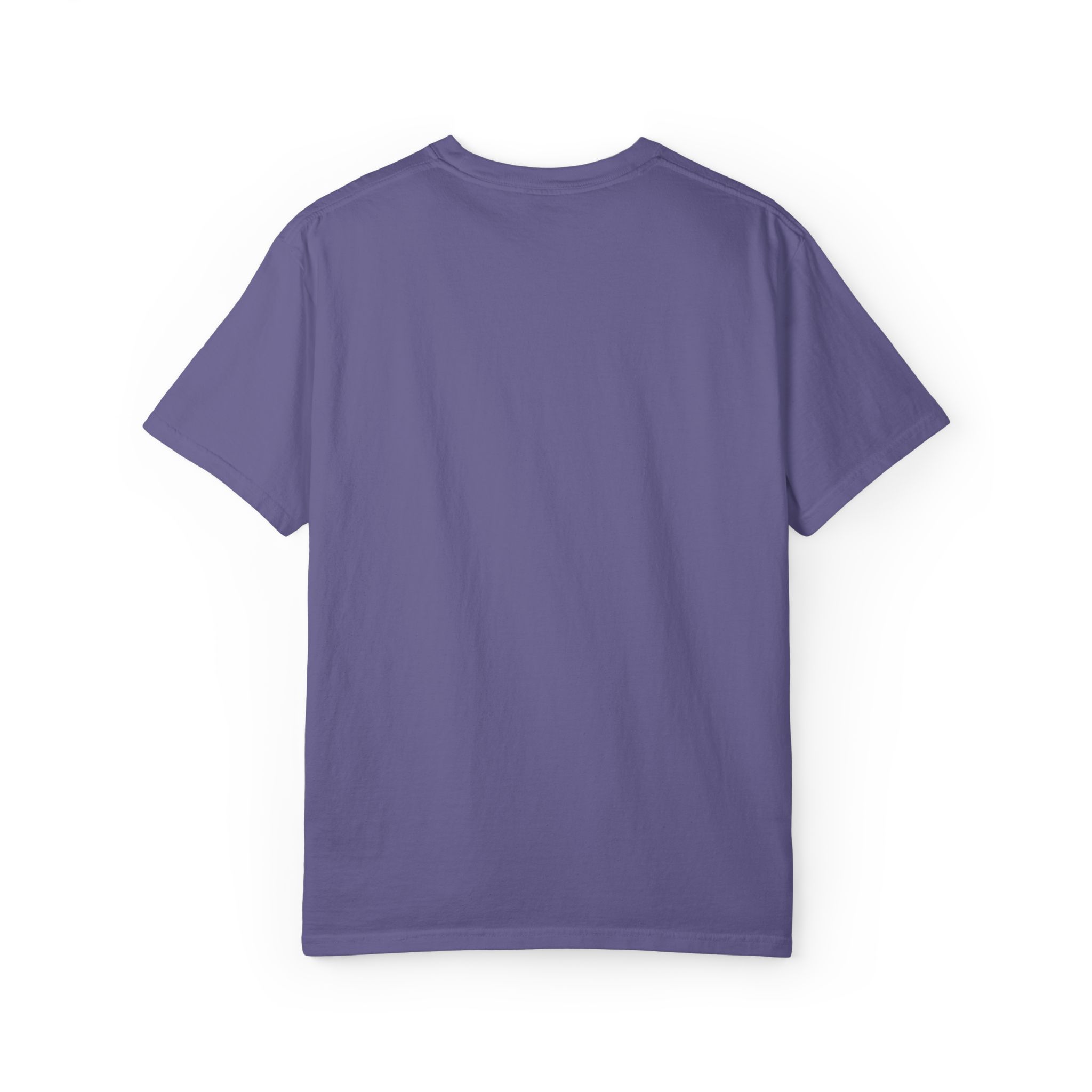 Minimal Script 'Enter text' Chest Print T-Shirt | Customizable Plain Tee - Image 26