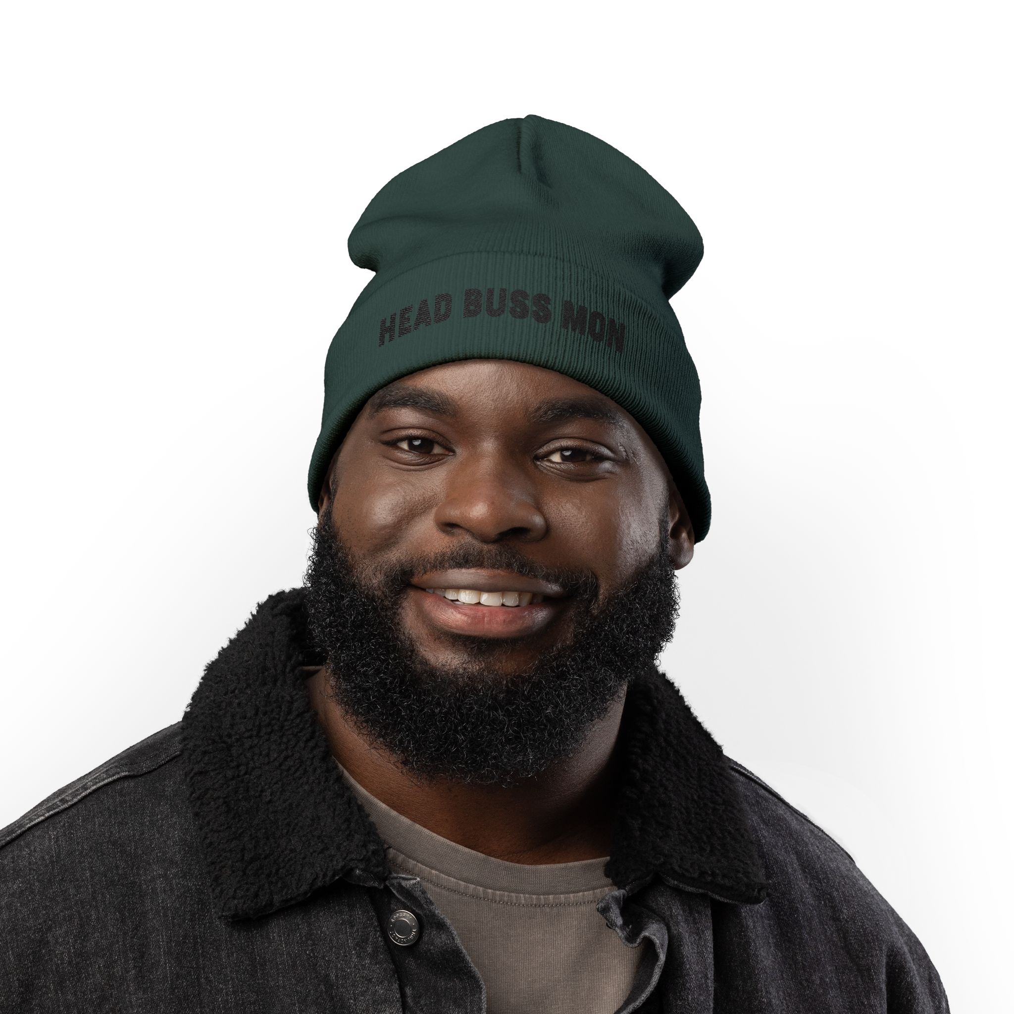 Head Buss Mon beanie, embroidered knit hat - Image 20