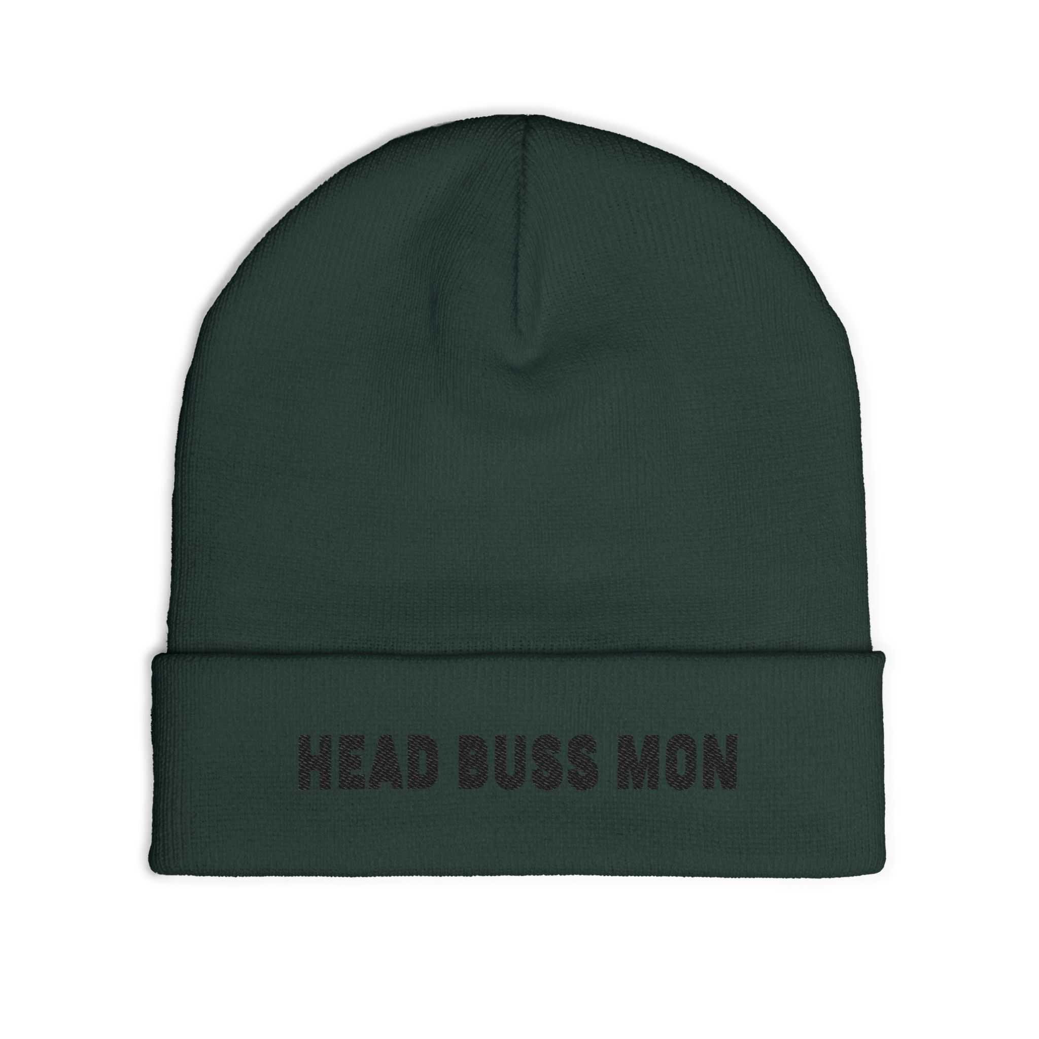 Head Buss Mon beanie, embroidered knit hat - Image 18