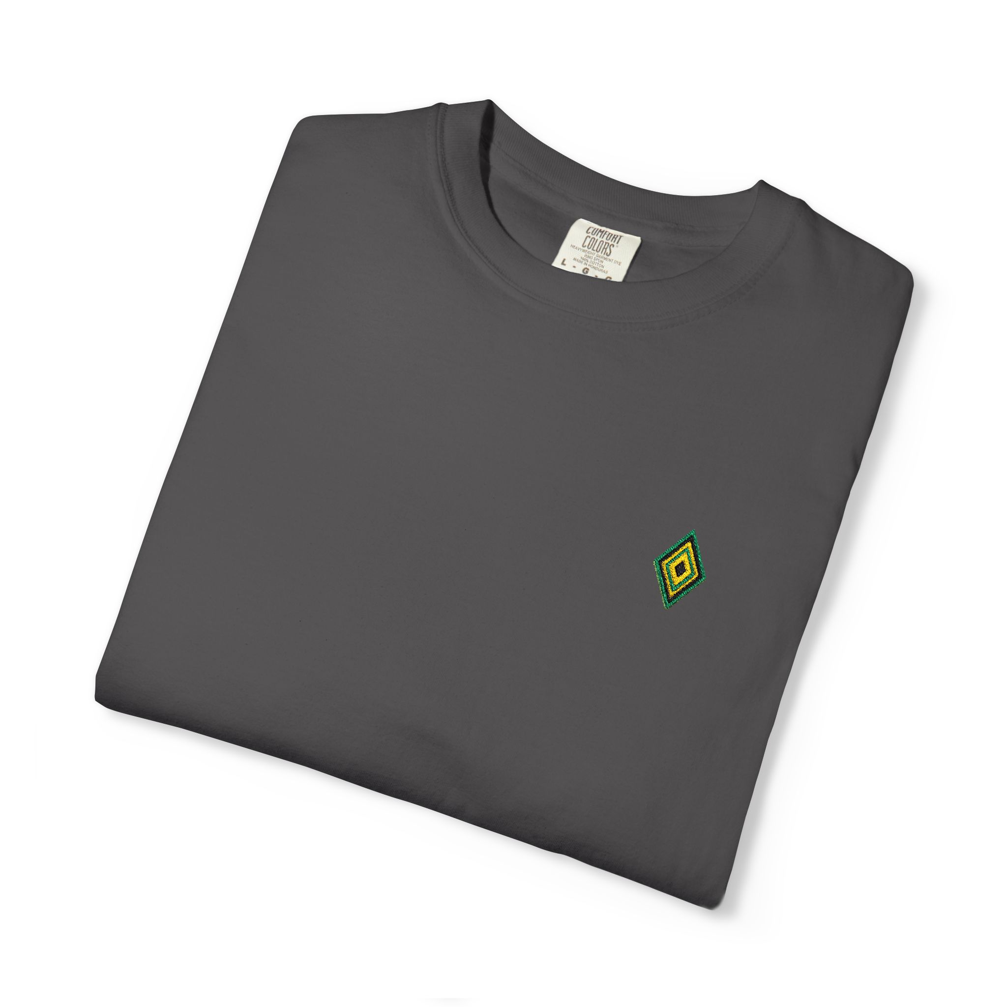 Minimal Script 'Enter text' Chest Print T-Shirt | Customizable Plain Tee - Image 23