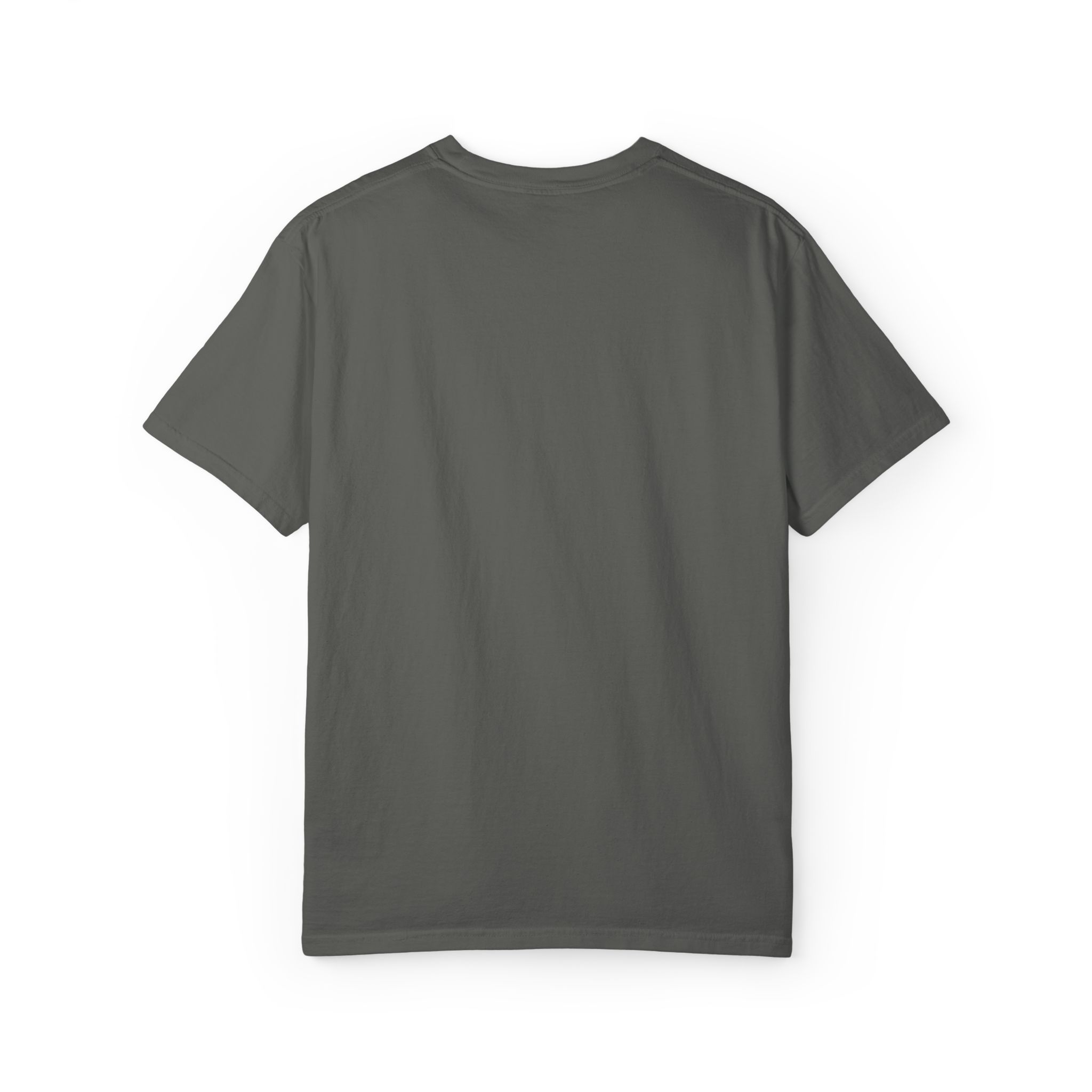 Minimal Script 'Enter text' Chest Print T-Shirt | Customizable Plain Tee - Image 10