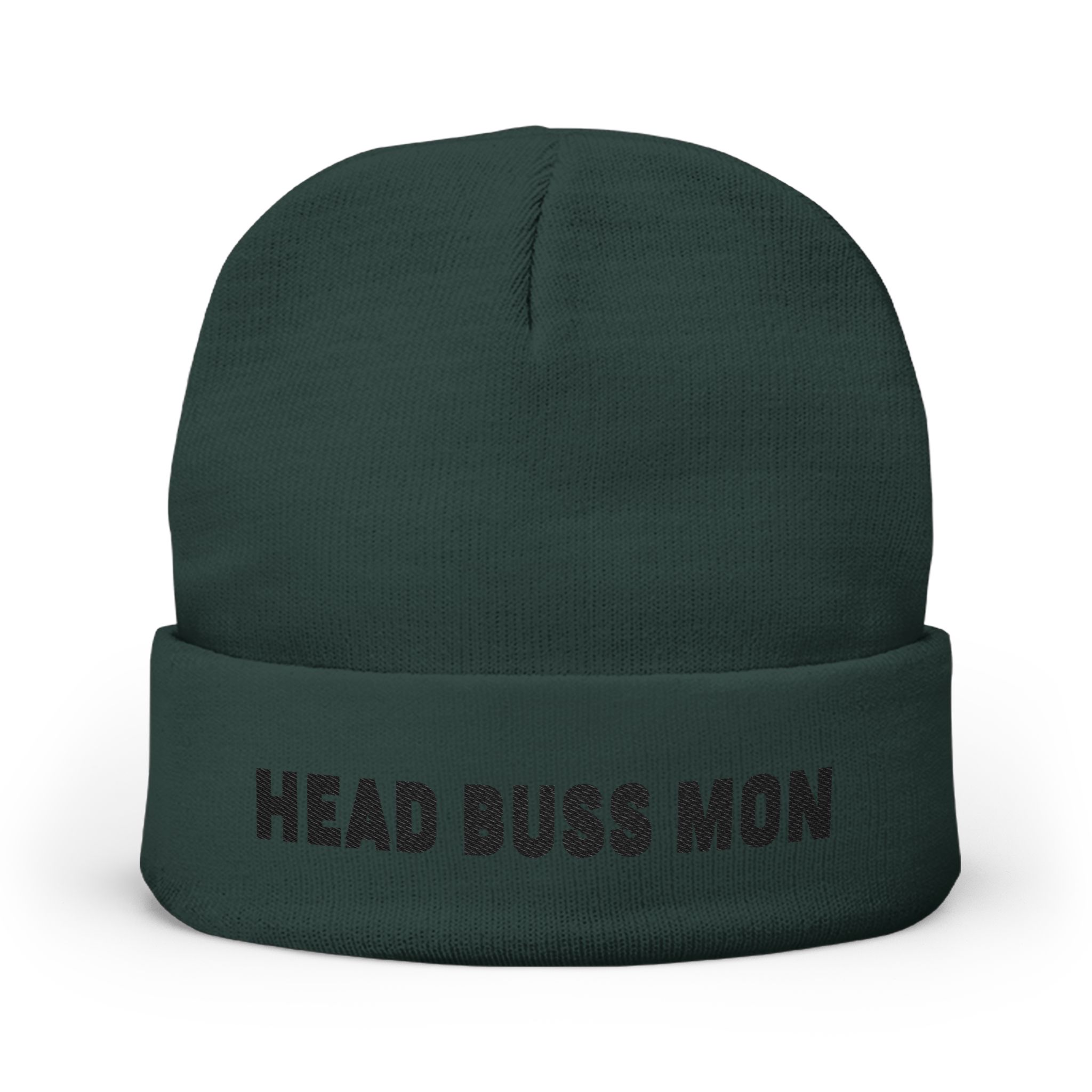 Head Buss Mon beanie, embroidered knit hat - Image 16