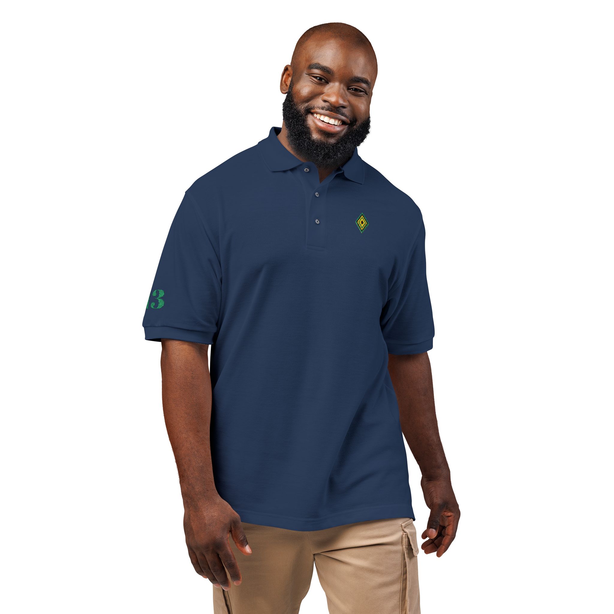 Diamond Fleur Logo Polo - Image 16