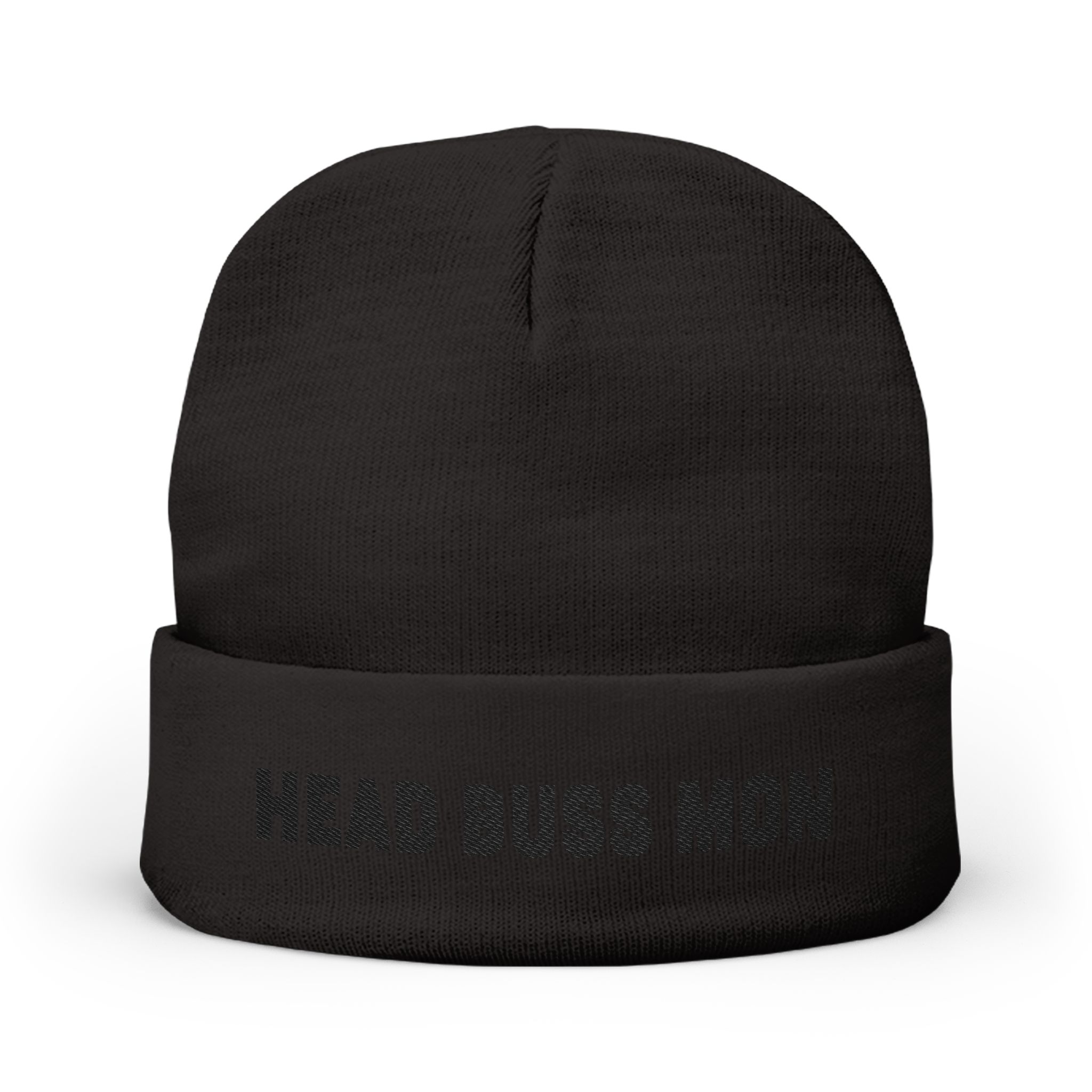Head Buss Mon beanie, embroidered knit hat - Image 11