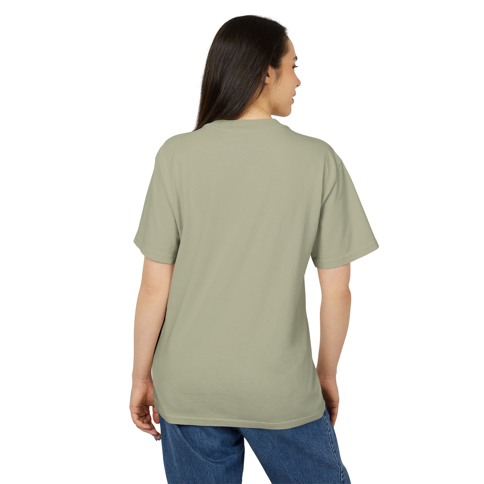 Unisex Heavy Faded Tee - Image 4
