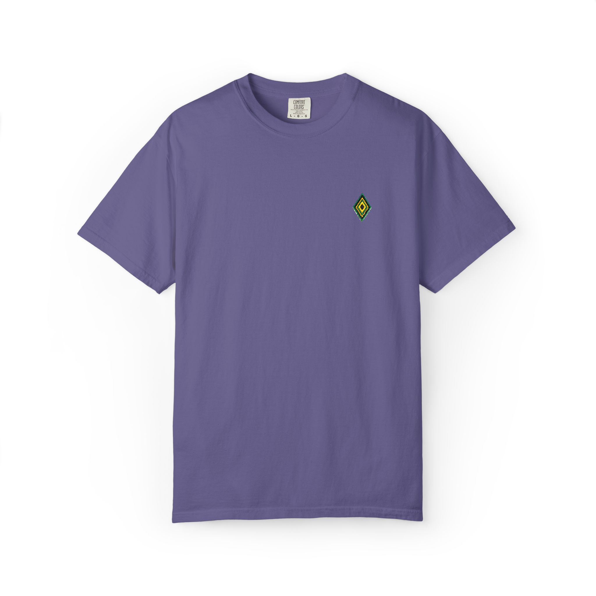 Minimal Script 'Enter text' Chest Print T-Shirt | Customizable Plain Tee - Image 25