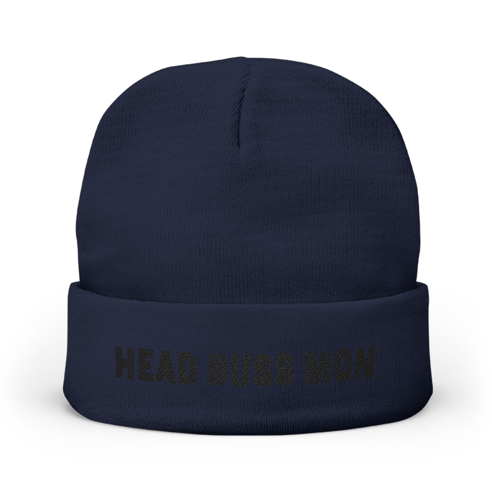 Head Buss Mon beanie, embroidered knit hat - Image 24