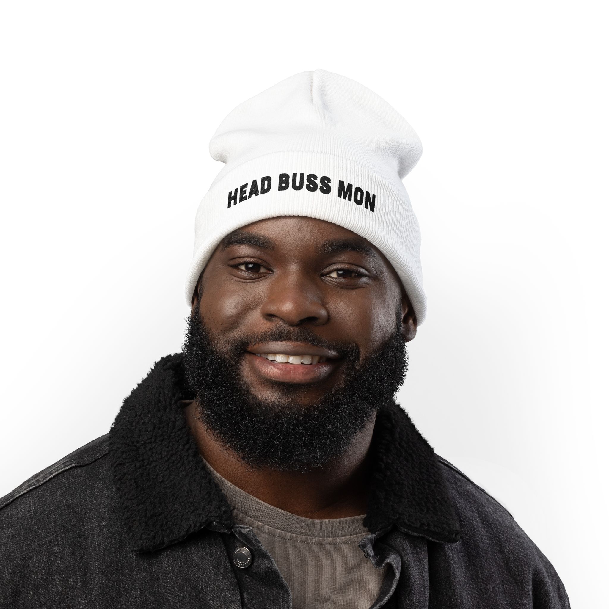 Head Buss Mon beanie, embroidered knit hat - Image 30