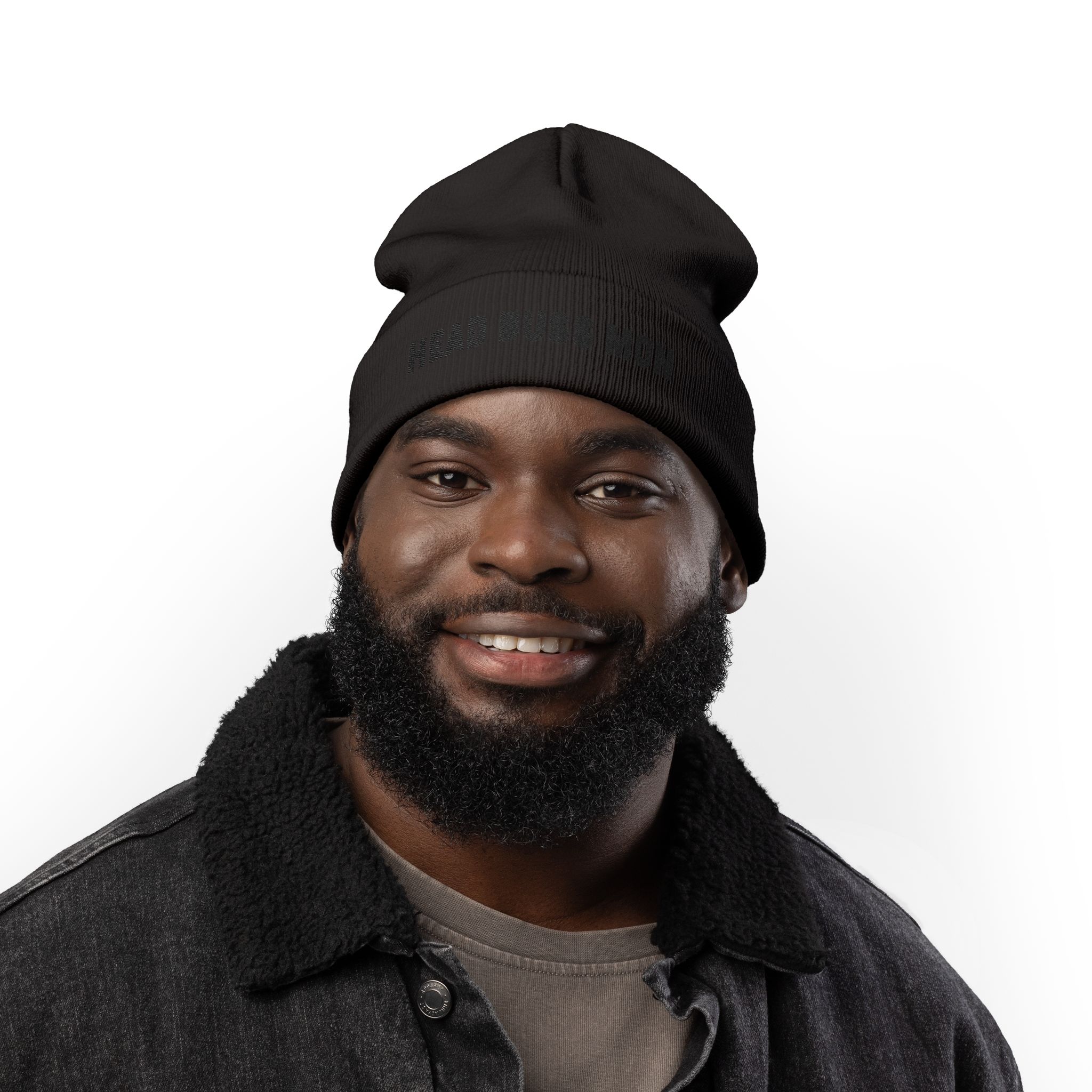 Head Buss Mon beanie, embroidered knit hat - Image 15