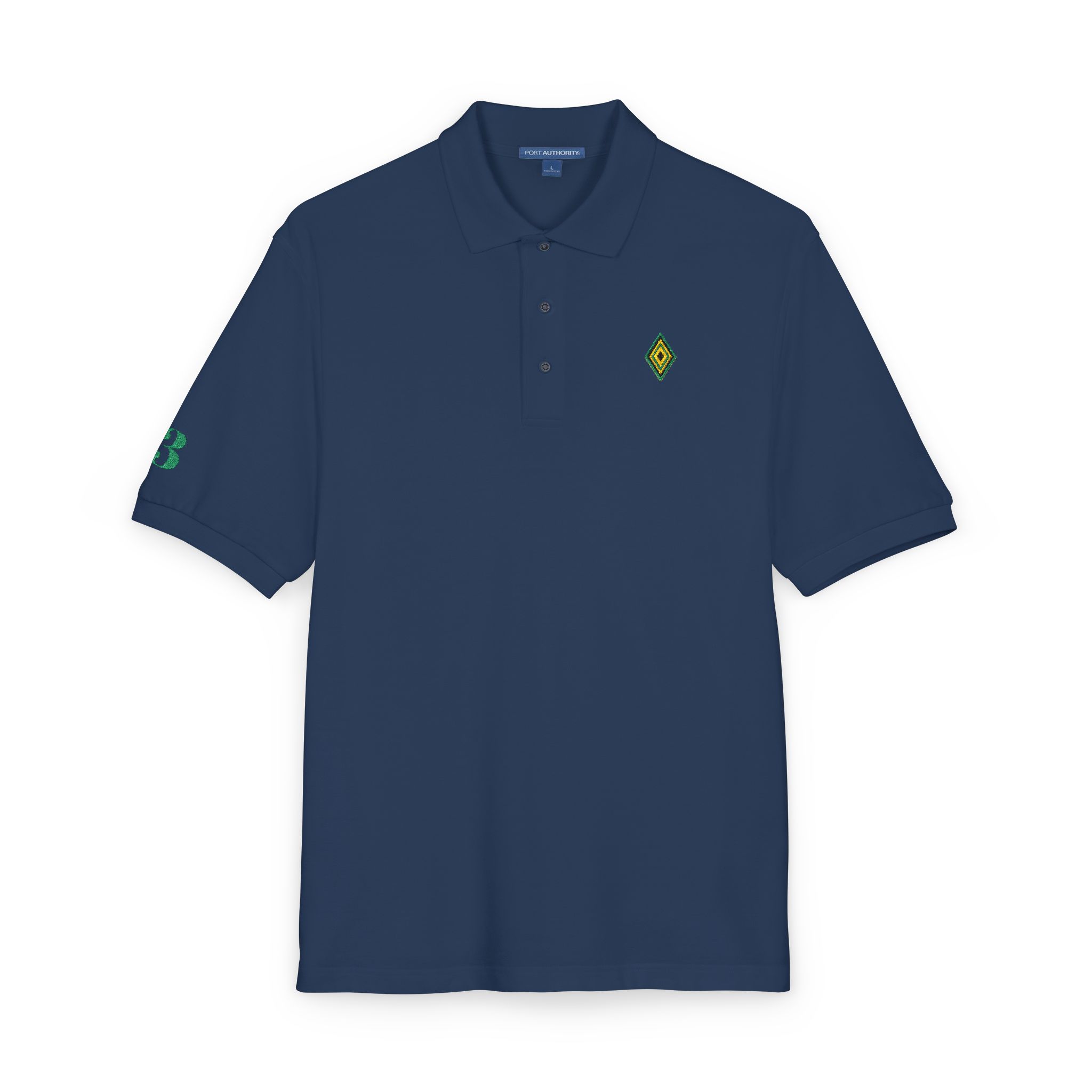 Diamond Fleur Logo Polo - Image 14