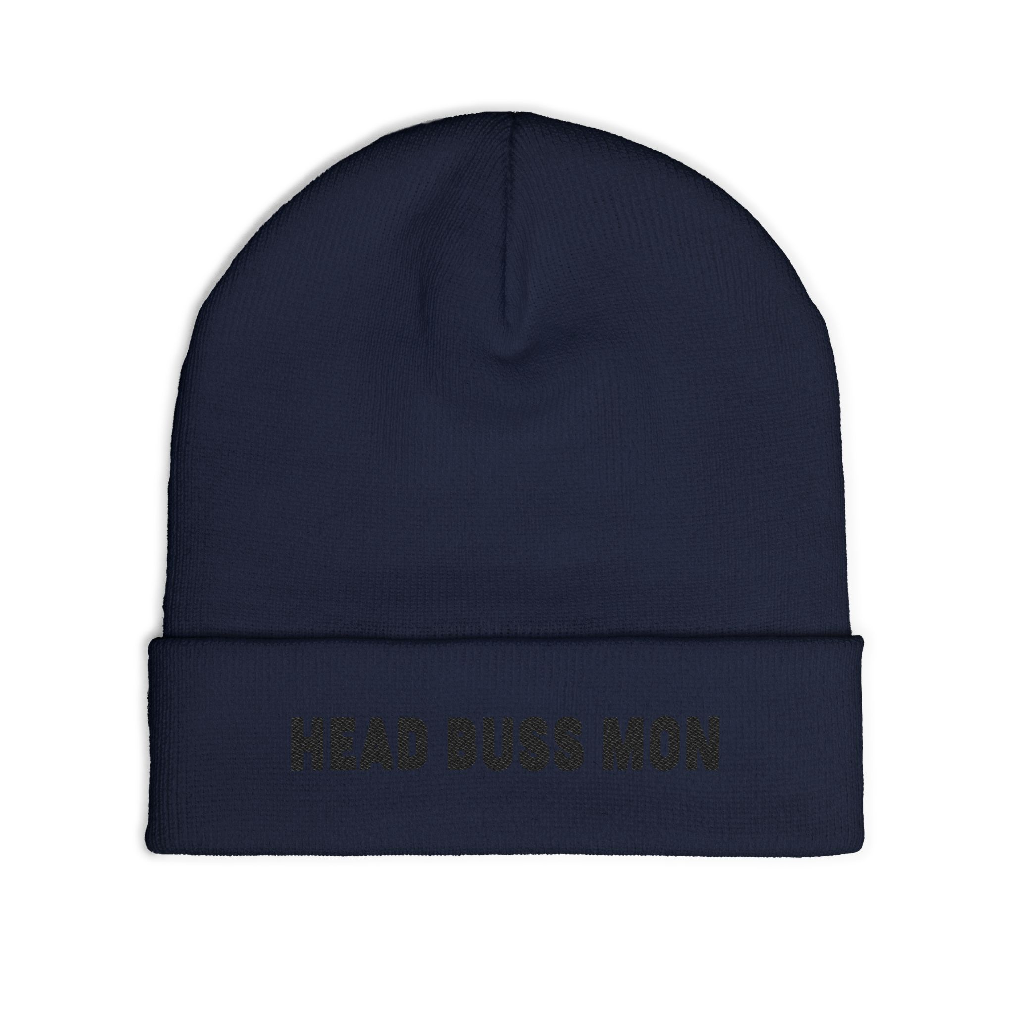 Head Buss Mon beanie, embroidered knit hat - Image 22