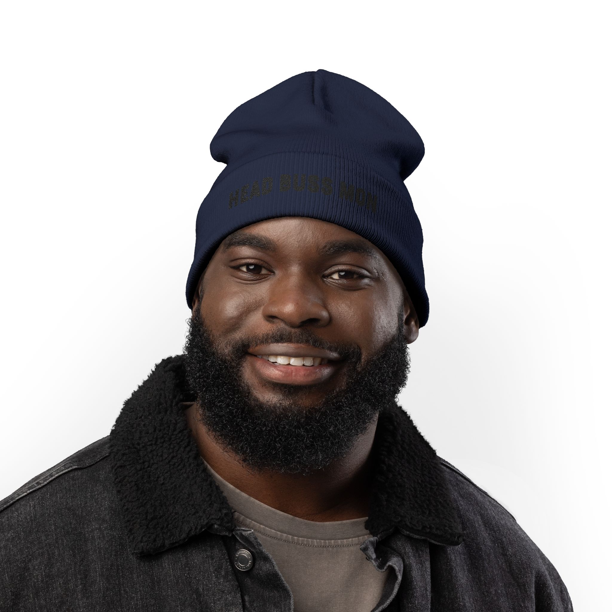 Head Buss Mon beanie, embroidered knit hat - Image 25